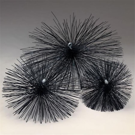 Integra Miltex Schaefer Brush Manu. PBX-12 12 Inch  Round Duct Cleaning Brush 23012